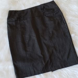 NWOT! NEW YORK CLOTHING CO' GRAY SKIRT